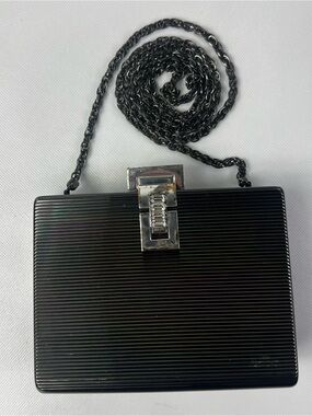 Rodo Italy Vintage Metallic Designer Evening Shoulder Hand Bag